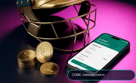 Download the app, unlock code COME100, and enter ₹1 contests faster