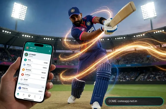 Come (come com app download play store) fantasy cricket & matchday visual 1